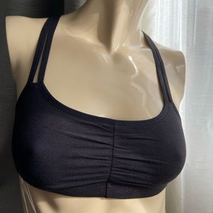 34 Racerback black cotton fruit of the loom bra